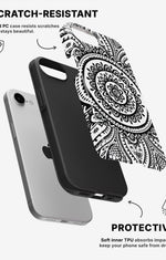 iPhone SE (2020/2022) Tough Case – Henna Mandala - View 2