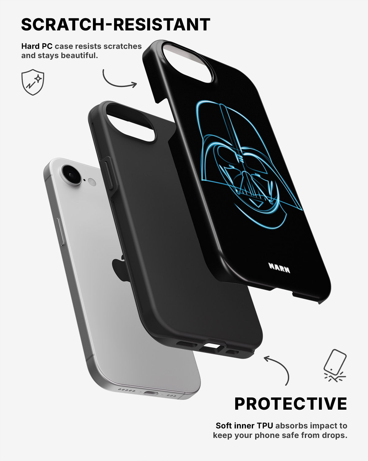 iPhone SE (2020/2022) Tough Case – Darth Vader - View 2