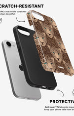 iPhone SE (2020/2022) Tough Case – Leopard Gaze - View 2