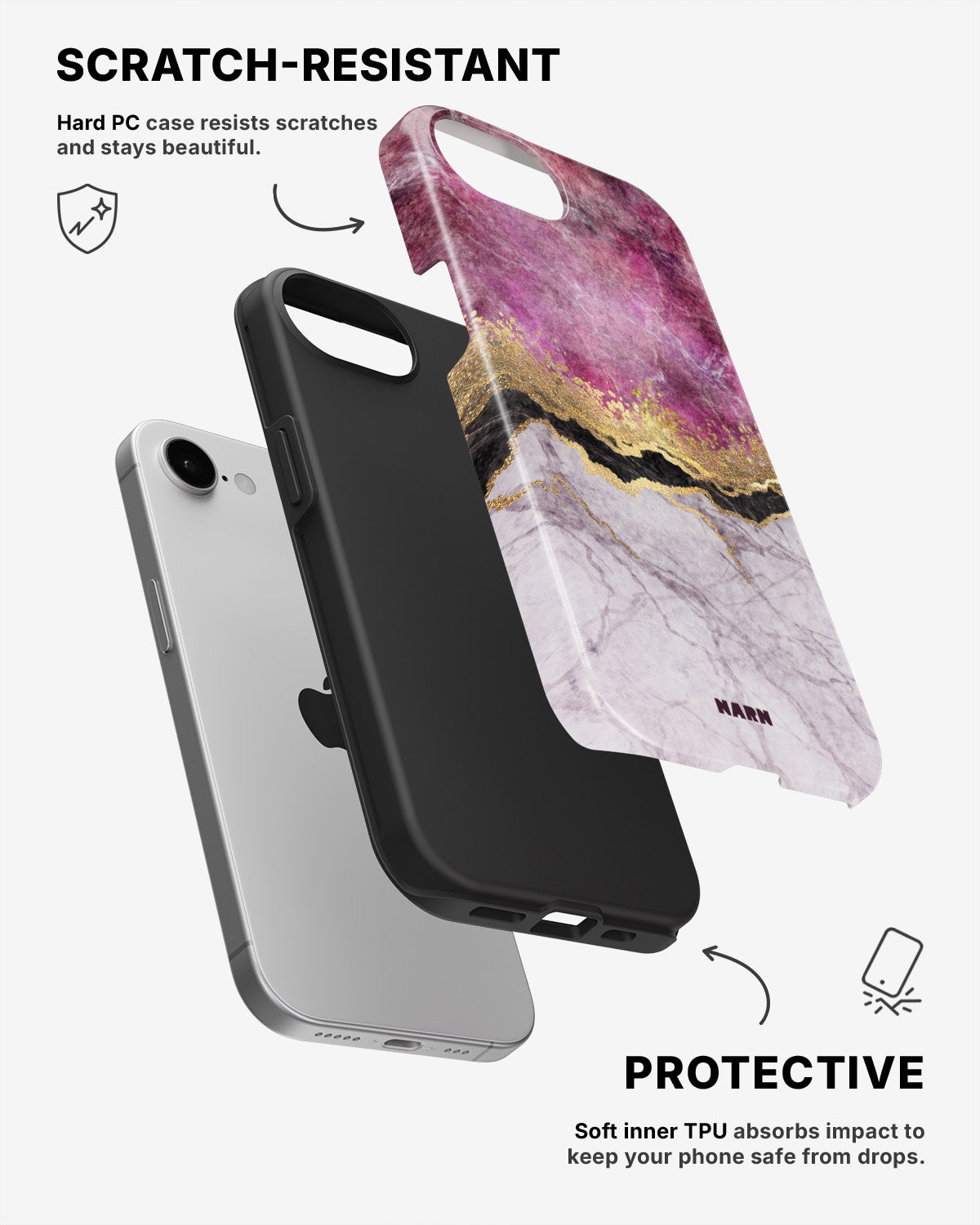 iPhone SE (2020/2022) Tough Case – Pink Dream - View 2