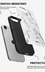 iPhone SE (2020/2022) Tough Case – Milky Marble - View 2