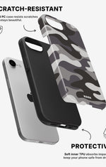 iPhone SE (2020/2022) Tough Case – Grey Camo - View 2