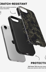 iPhone SE (2020/2022) Tough Case – Jungle Green Camo - View 2