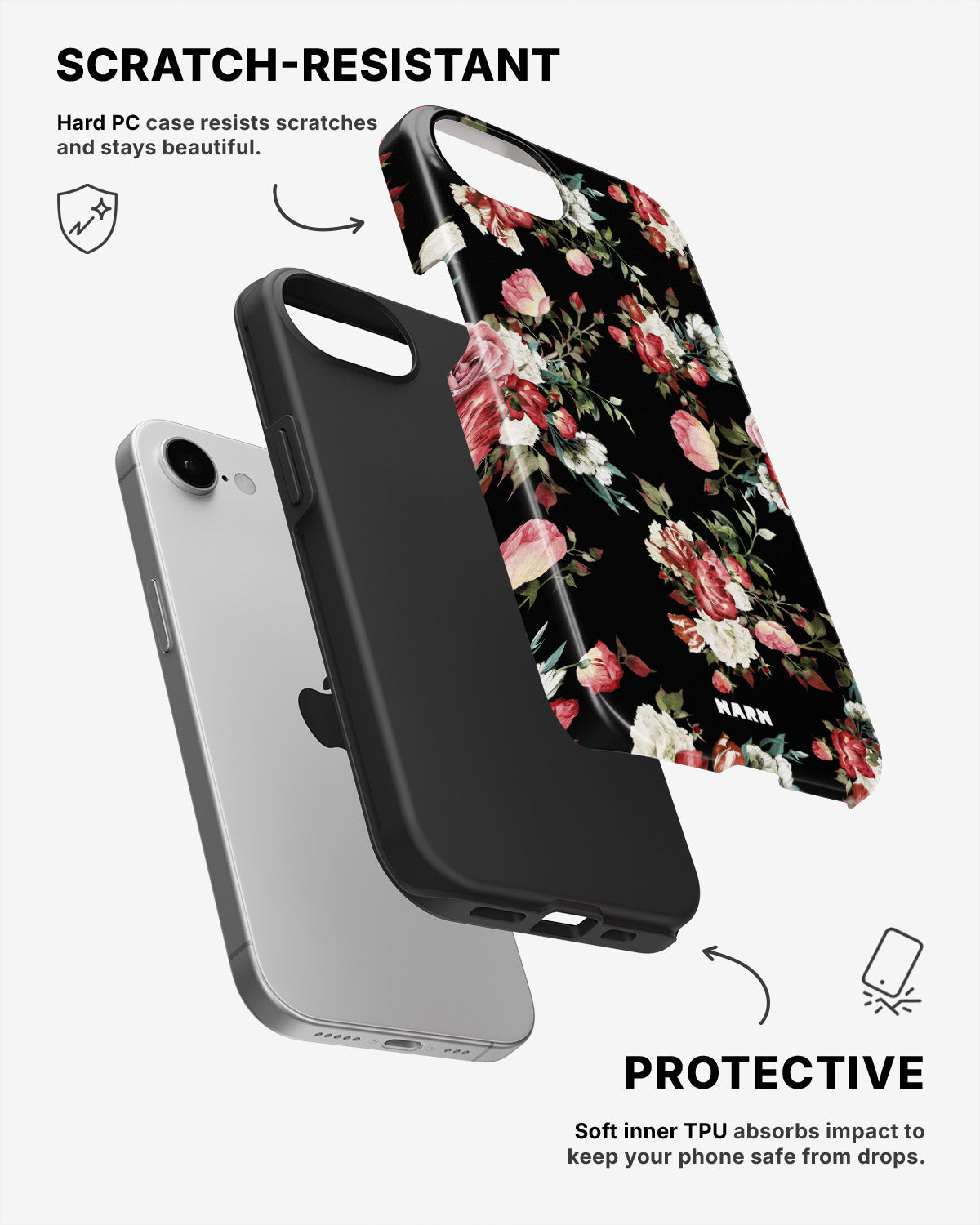 iPhone SE (2020/2022) Tough Case – Bouquet - View 2