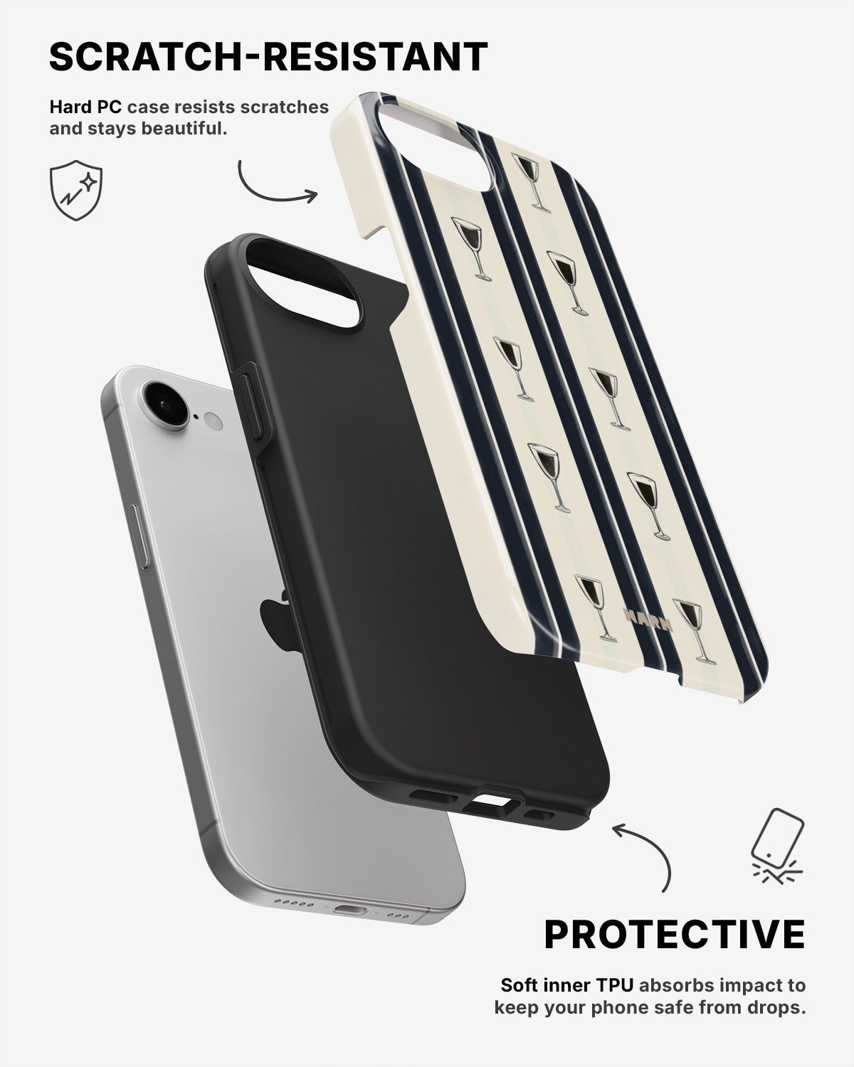 iPhone SE (2020/2022) Tough Case – Sail & Sip - View 2