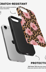 iPhone SE (2020/2022) Tough Case – Leopard Flower - View 2