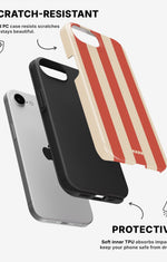 iPhone SE (2020/2022) Tough Case – Sunset Stripes - View 2