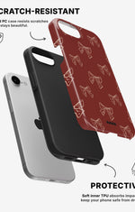 iPhone SE (2020/2022) Tough Case – Cherry Bows - View 2