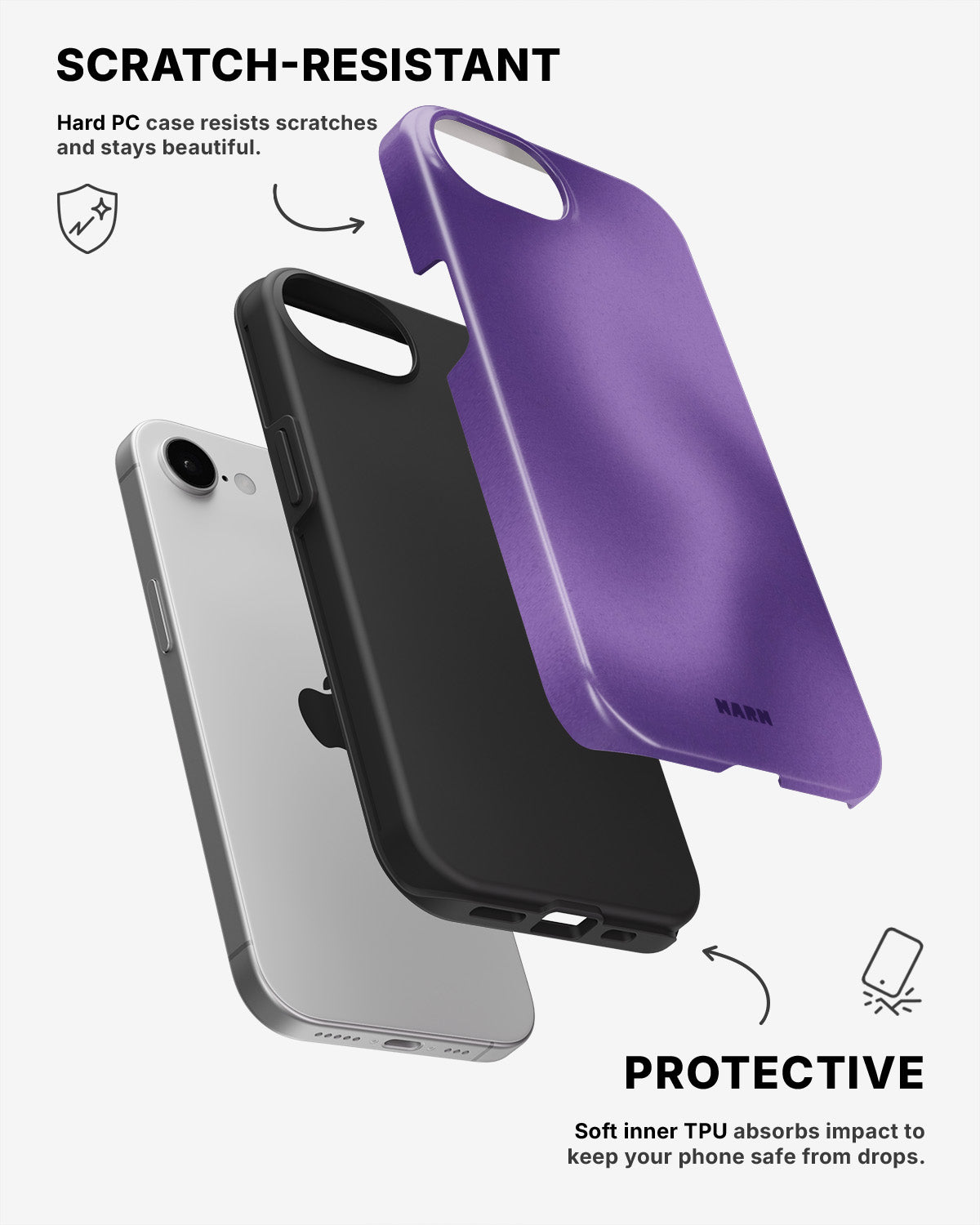 iPhone SE (2020/2022) Tough Case – Violetta - View 2