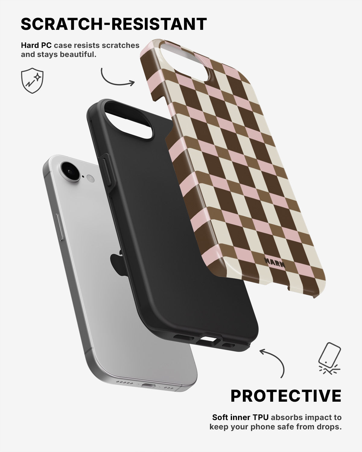 iPhone SE (2020/2022) Tough Case – Biscuit - View 2