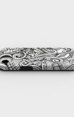 iPhone SE (2020/2022) Tough Case – Japanese Pattern - View 3