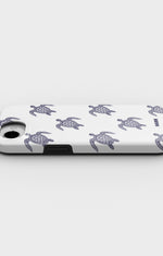 iPhone SE (2020/2022) Tough Case – Blue Turtles - View 3