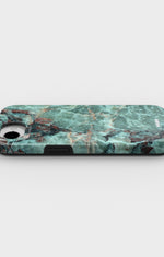 iPhone SE (2020/2022) Tough Case – Green Marble - View 3