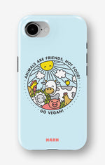 iPhone 7 / iPhone 8 Tough Case – Friends, Not Food - View 1