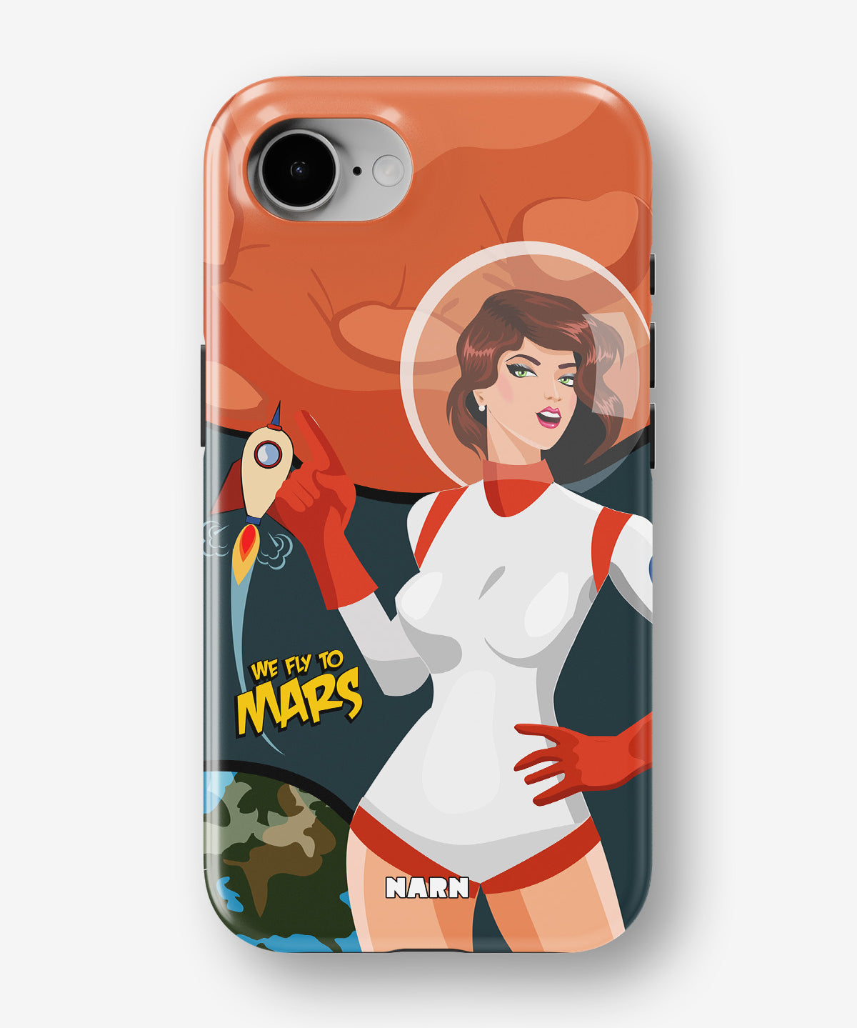 iPhone 7 / iPhone 8 Tough Case – We Fly To Mars - View 1