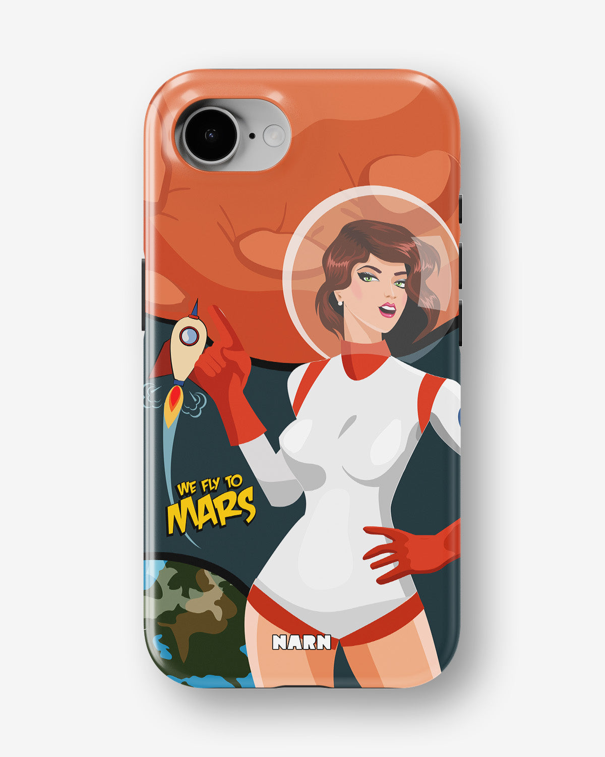 iPhone 7 / iPhone 8 Tough Case – We Fly To Mars - View 1