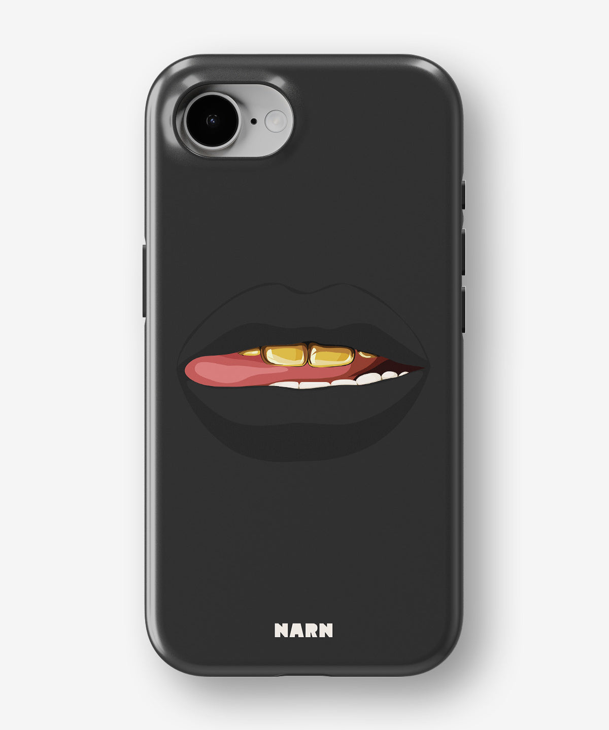 iPhone 7 / iPhone 8 Tough Case – Golden Lips - View 1