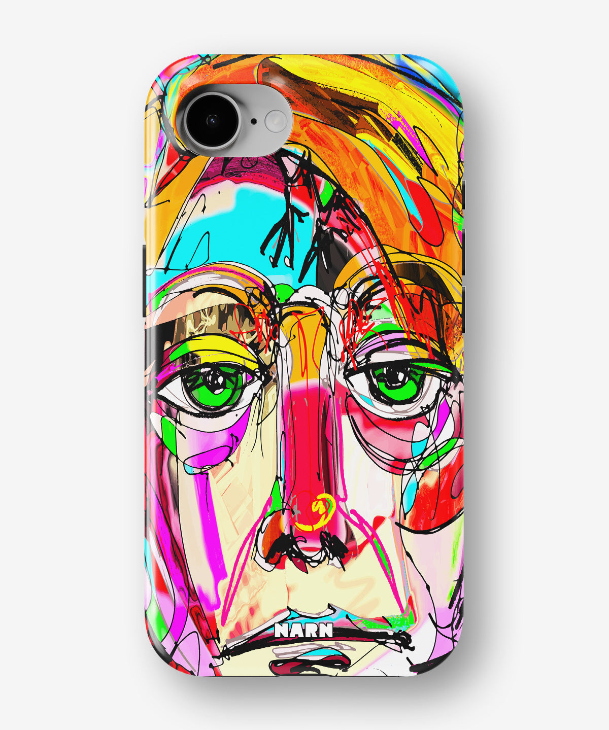 iPhone 7 / iPhone 8 Tough Case – Abstract Portrait - View 1