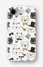iPhone 7 / iPhone 8 Tough Case – Cartoon Cats - View 1