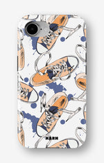 iPhone 7 / iPhone 8 Tough Case – Apricot Sneakers - View 1