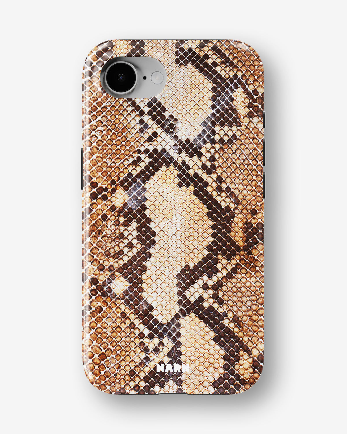 iPhone 7 / iPhone 8 Tough Case – Brown Snakeskin - View 1