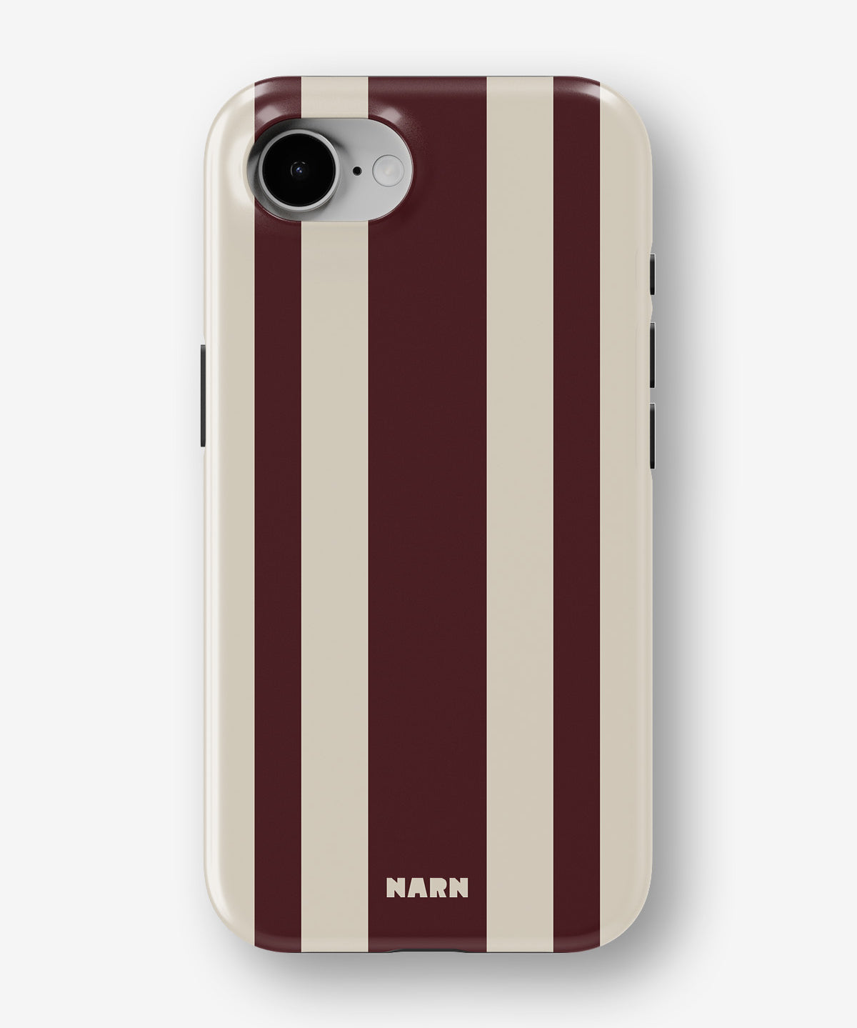 iPhone 7 / iPhone 8 Tough Case – Bordeaux Stripe - View 1