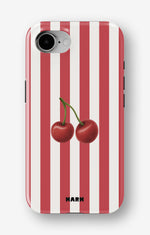 iPhone 7 / iPhone 8 Tough Case – Cherry Stripes - View 1