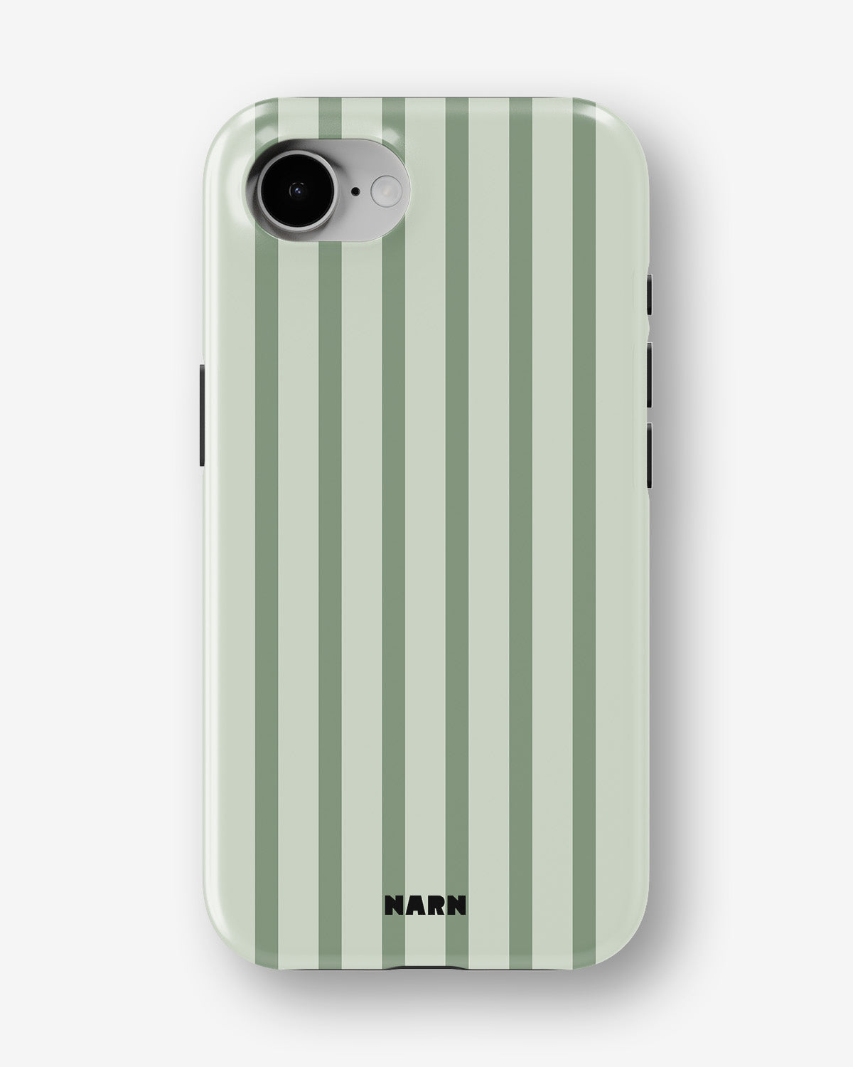 iPhone 7 / iPhone 8 Tough Case – Sage Stripes - View 1