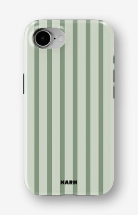 iPhone 7 / iPhone 8 Tough Case – Sage Stripes - View 1