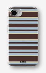 iPhone 7 / iPhone 8 Tough Case – Latte Lines - View 1