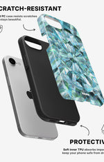 iPhone 7 / iPhone 8 Tough Case – Green Crystals - View 2