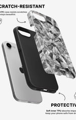iPhone 7 / iPhone 8 Tough Case – Grey Crystals - View 2