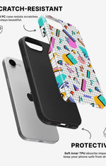 iPhone 7 / iPhone 8 Tough Case – 80s Memphis - View 2