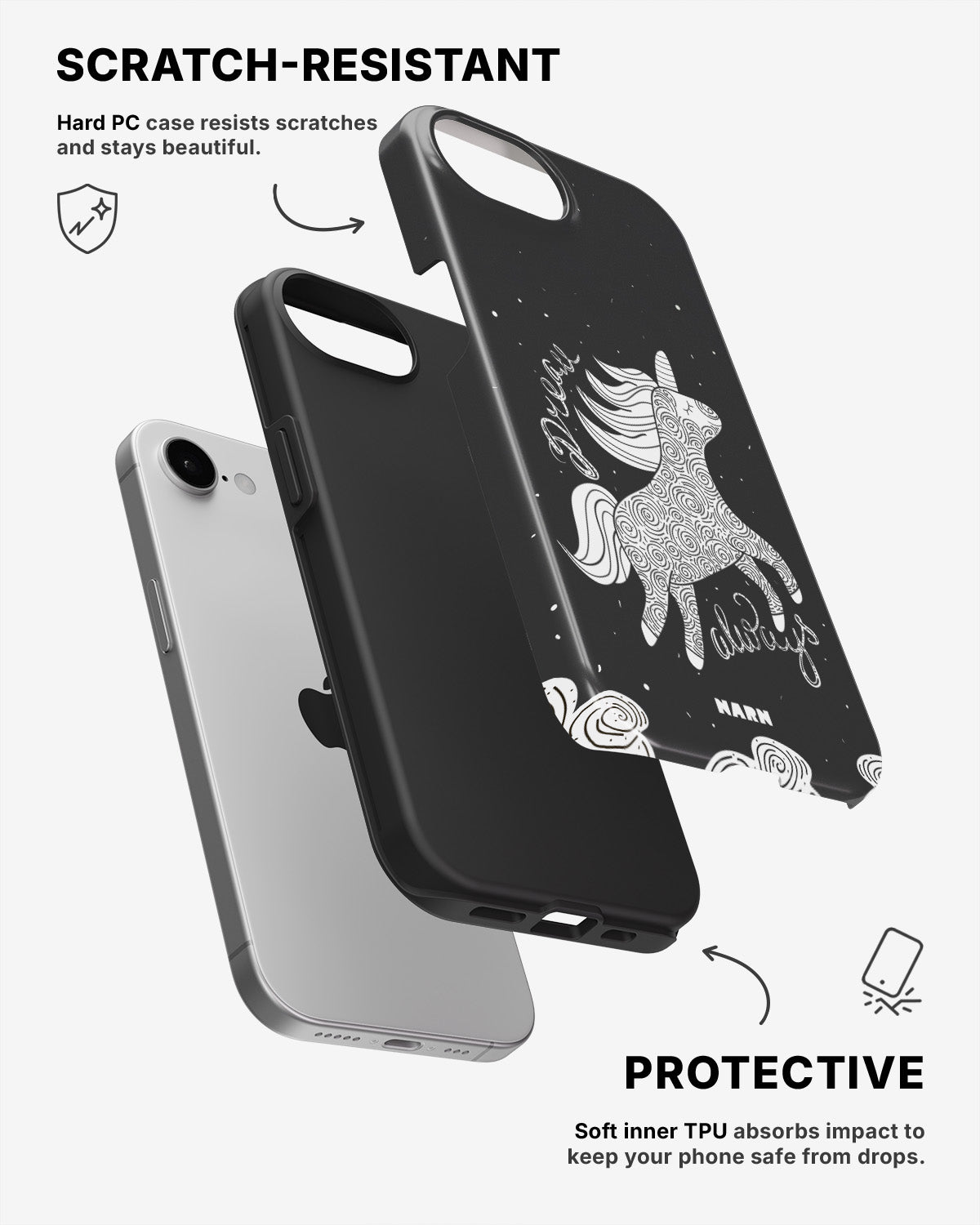 iPhone 7 / iPhone 8 Tough Case – Dream Always - View 2