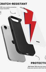 iPhone 7 / iPhone 8 Tough Case – White Bowie  - View 2