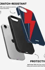 iPhone 7 / iPhone 8 Tough Case – Blue Bowie - View 2