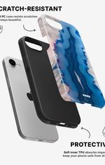 iPhone 7 / iPhone 8 Tough Case – Blue Agate - View 2