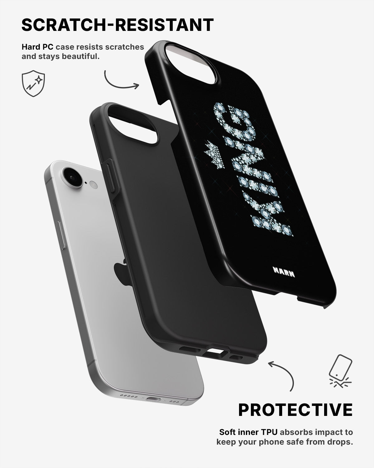 iPhone 7 / iPhone 8 Tough Case – King - View 2