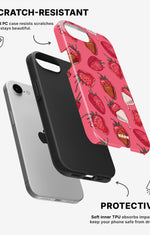 iPhone 7 / iPhone 8 Tough Case – Strawberry Chocolate - View 2