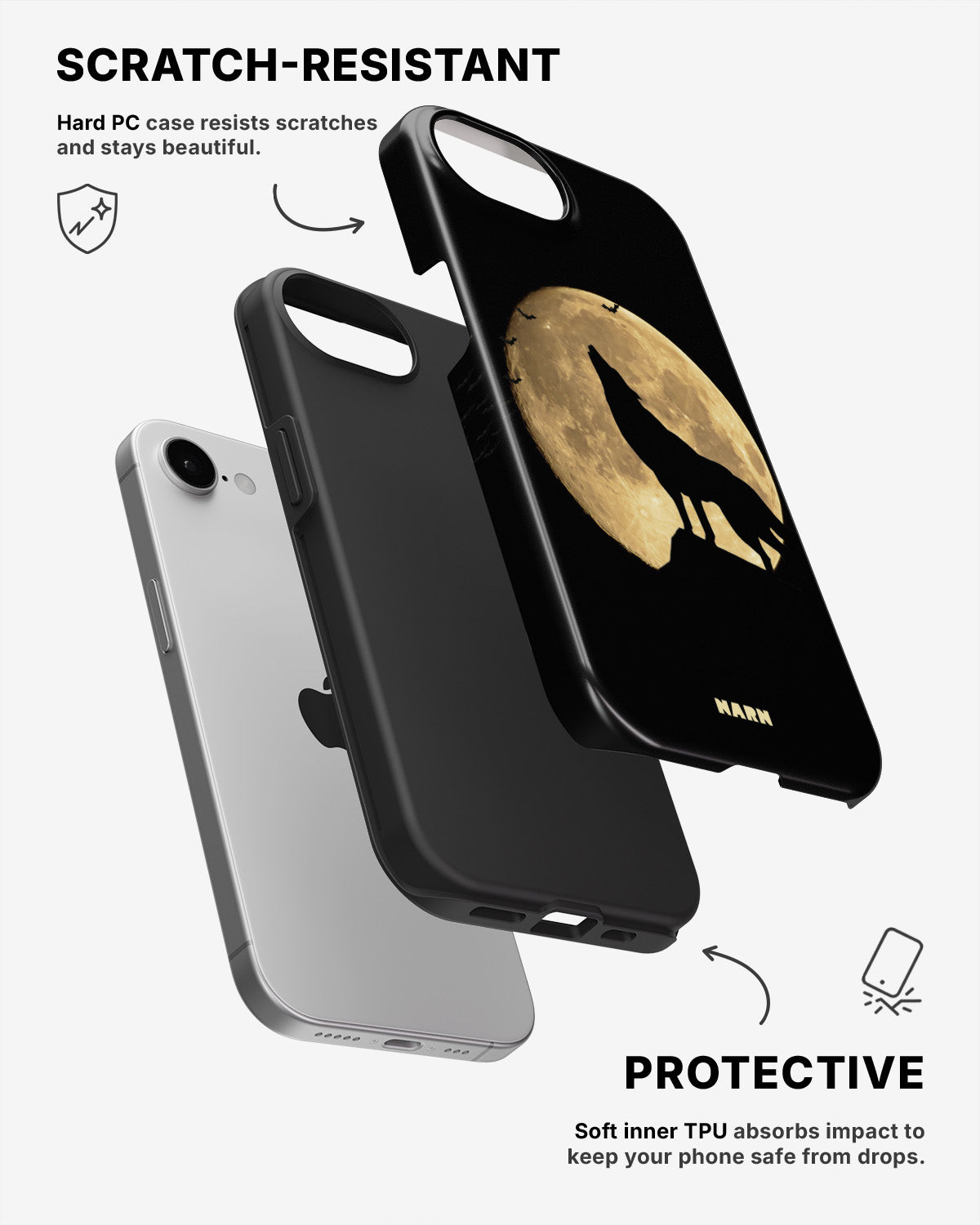 iPhone 7 / iPhone 8 Tough Case – Wolf - View 2