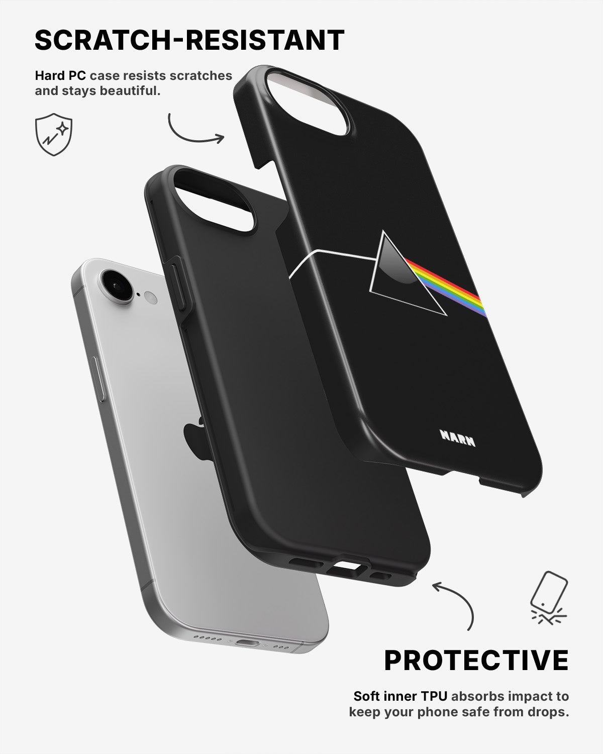 iPhone 7 / iPhone 8 Tough Case – Dark Side - View 2