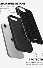 iPhone 7 / iPhone 8 Tough Case – Black Snake - View 2