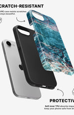 iPhone 7 / iPhone 8 Tough Case – Icy Marble - View 2