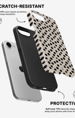 iPhone 7 / iPhone 8 Tough Case – Marble Dots - View 2