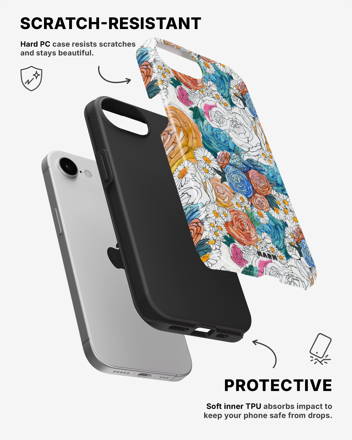 iPhone 7 / iPhone 8 Tough Case – Midsommer - View 2