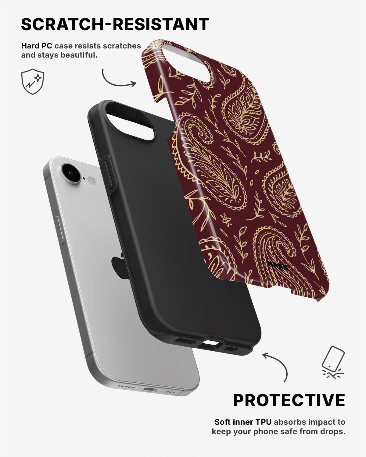 iPhone 7 / iPhone 8 Tough Case – Madame Royale - View 2