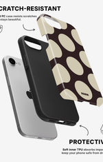 iPhone 7 / iPhone 8 Tough Case – Bold Dots - View 2