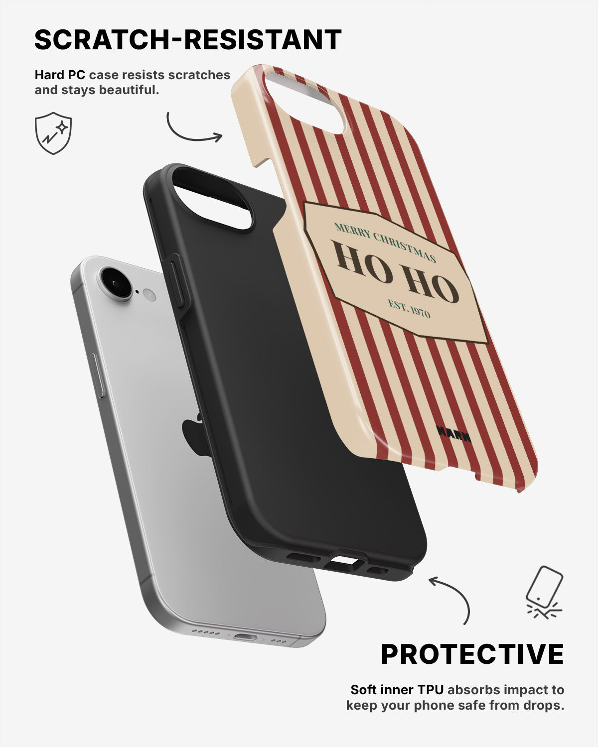 iPhone 7 / iPhone 8 Tough Case – Ho Ho - View 2