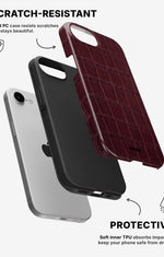 iPhone 7 / iPhone 8 Tough Case – Rouge Croc - View 2