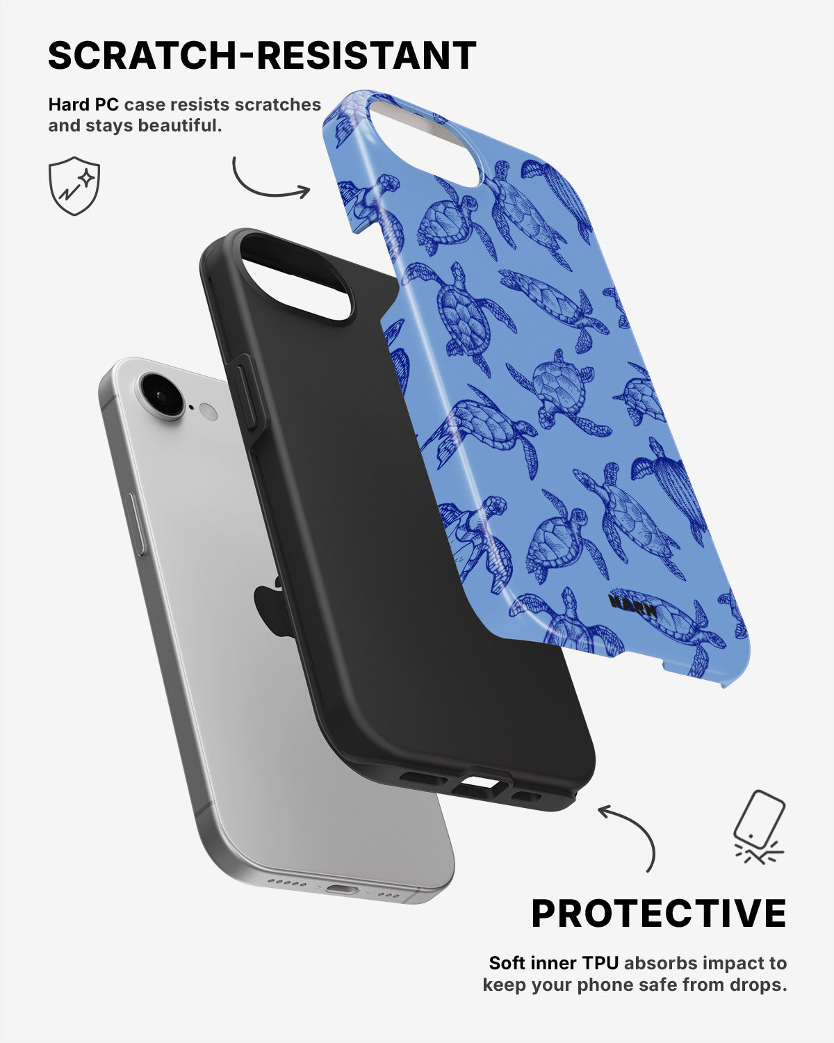 iPhone 7 / iPhone 8 Tough Case – Turtle Bay - View 2